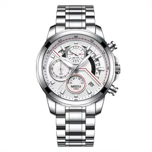 Nibosi 2576 High Quality Stainless Steel Luminous Men's Watch - Variant 1